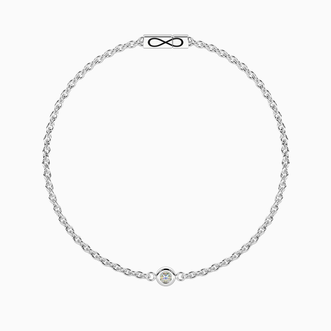 Kidult Bracciale infinity con diamante lab-grown 732317-18
