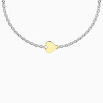 Load image into Gallery viewer, Bracciale infinity con cuore 9 carati