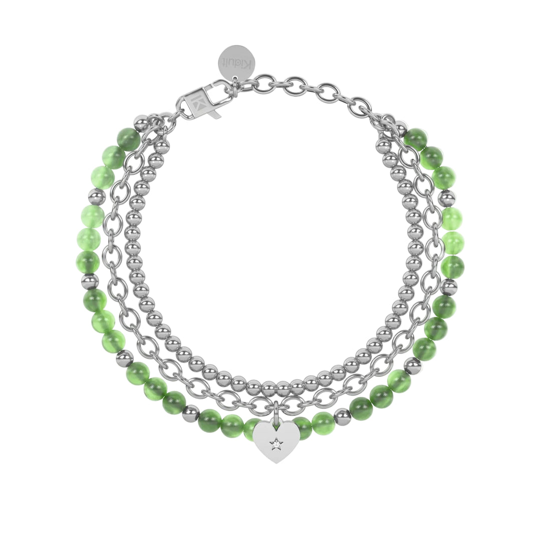 Bracciale Giada con Ciondolo