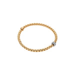 Load image into Gallery viewer, Bracciale EKA Tiny Flex'it in Oro Giallo e Diamanti