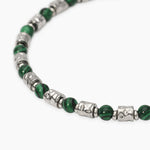 Load image into Gallery viewer, Kidult Bracciale in acciaio e malachite sintetica 831163