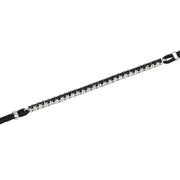 Mabina Bracciale con cordino e tennis di zirconi neri 534116