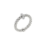 Load image into Gallery viewer, Anello Prima Flex'it in Oro Bianco e Diamanti