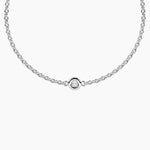 Load image into Gallery viewer, Kidult Bracciale infinity con diamante lab-grown