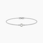 Load image into Gallery viewer, Kidult Bracciale infinity con diamante lab-grown