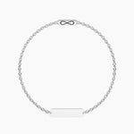 Load image into Gallery viewer, Kidult Bracciale infinity con targhetta 732403-16