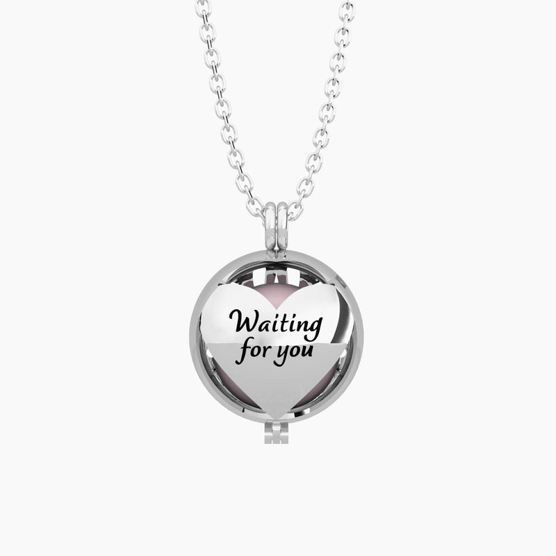 Collana chiama angeli con scritta