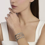 Load image into Gallery viewer, Kidult Bracciale cuff in acciaio martellato 831249