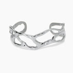 Load image into Gallery viewer, Kidult Bracciale cuff in acciaio martellato 831251