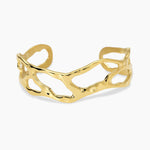 Load image into Gallery viewer, Kidult Bracciale cuff in acciaio dorato 831252