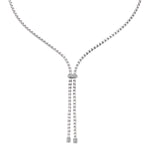 Load image into Gallery viewer, Collana EKA in Oro Bianco e Diamanti