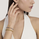 Load image into Gallery viewer, Kidult Bracciale con elementi bambù e diaspri multicolor 831261