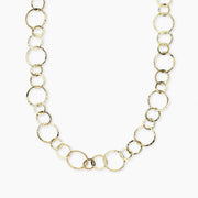 Kidult Collana con maglie dorate rotonde 851136