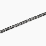 Load image into Gallery viewer, Kidult Bracciale nero in acciaio con catena cardano 831169