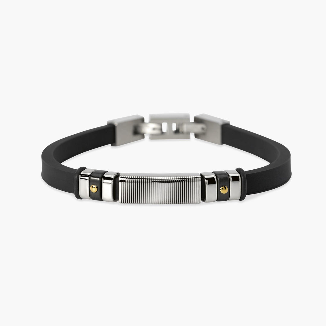 Kidult Bracciale in silicone e piastra centrale 831173