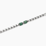 Load image into Gallery viewer, Kidult Bracciale con catena veneta e cilindri in diaspro 831174