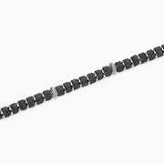 Kidult Bracciale regolabile con dischetti in pietra lavica 831180