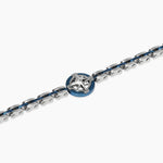 Load image into Gallery viewer, Kidult Bracciale con maglia in acciaio e blu e rosa dei venti 831185