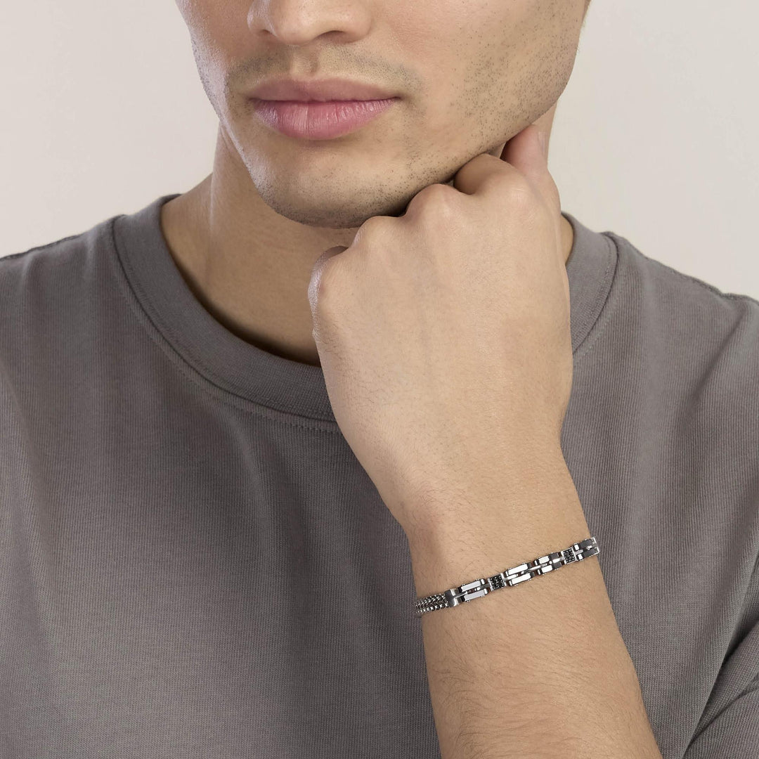 Kidult Bracciale in silicone e piastra centrale 831187