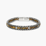 Load image into Gallery viewer, Kidult Bracciale in acciaio e occhio di tigre 831192