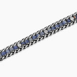 Load image into Gallery viewer, Kidult Bracciale in acciaio e sodalite blu 831193