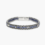 Load image into Gallery viewer, Kidult Bracciale in acciaio e sodalite blu 831193