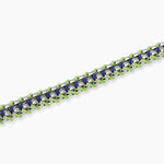 Load image into Gallery viewer, Kidult Bracciale in acciaio e nylon in blu e verde chiaro 831195