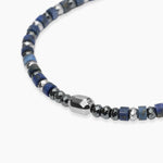 Load image into Gallery viewer, Kidult Bracciale regolabile con ematite e lapis 831210