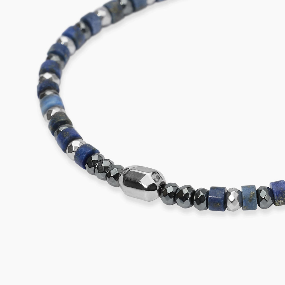 Kidult Bracciale regolabile con ematite e lapis 831210