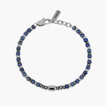 Load image into Gallery viewer, Kidult Bracciale regolabile con ematite e lapis 831210