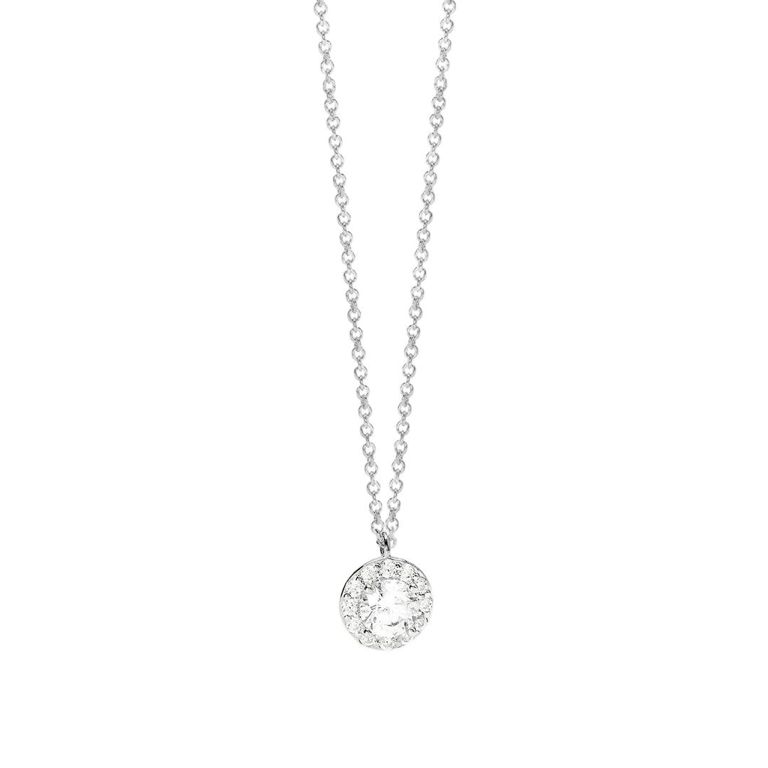 Girocollo con Catena Rolò e Diamante Lab-Grown