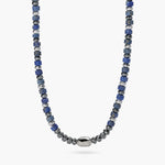 Load image into Gallery viewer, Kidult Collana regolabile con ematite e lapis 851115