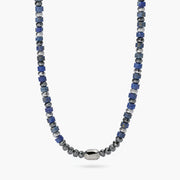Kidult Collana regolabile con ematite e lapis 851115