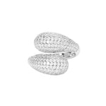 Load image into Gallery viewer, Mabina Anello in argento con pavé di zirconi bianchi 523515