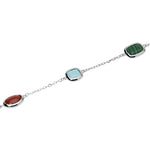 Load image into Gallery viewer, Mabina Bracciale in argento con pietre multicolor 534172