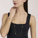 Load image into Gallery viewer, Mabina Bracciale in argento dorato con pietre multicolor 534173