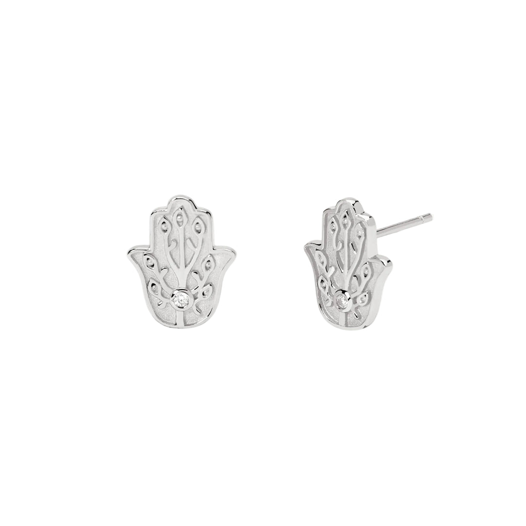 Mabina Orecchini a lobo in argento con mano di Fatima 563975