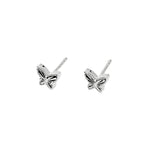Load image into Gallery viewer, Mabina Orecchini a lobo in argento con farfalla 563978