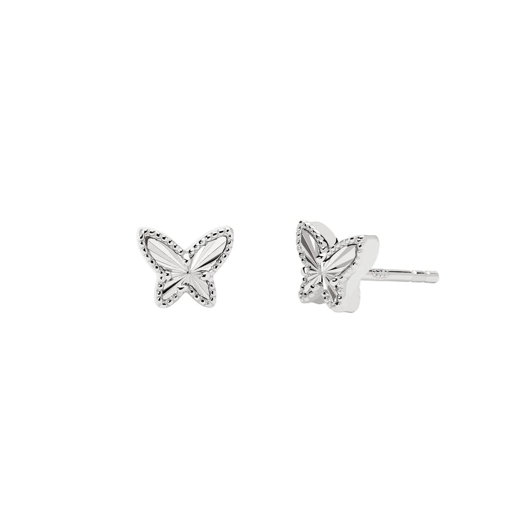 Mabina Orecchini a lobo in argento con farfalla 563978