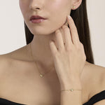 Load image into Gallery viewer, Mabina Orecchini a lobo in argento dorato con cuore 563981