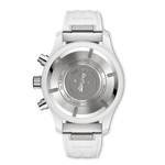 Load image into Gallery viewer, IWC Pilot’s Watch Chronograph 41 Le Petit Prince IW389410 - cinturino gomma bianca - fondello