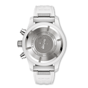 IWC Pilot’s Watch Chronograph 41 Le Petit Prince IW389410 - cinturino gomma bianca - fondello