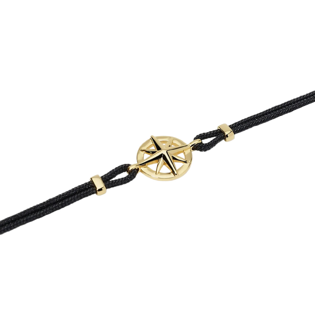 Mabina Bracciale in nylon con rosa dei venti 534142