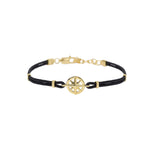 Load image into Gallery viewer, Mabina Bracciale in nylon con rosa dei venti 534142