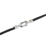 Load image into Gallery viewer, Mabina Bracciale in nylon con nodo centrale 534143