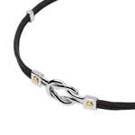 Load image into Gallery viewer, Mabina Bracciale in nylon con nodo centrale 534143 