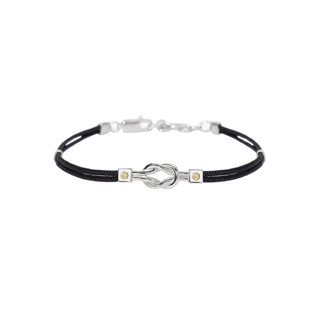 Mabina Bracciale in nylon con nodo centrale 534143 