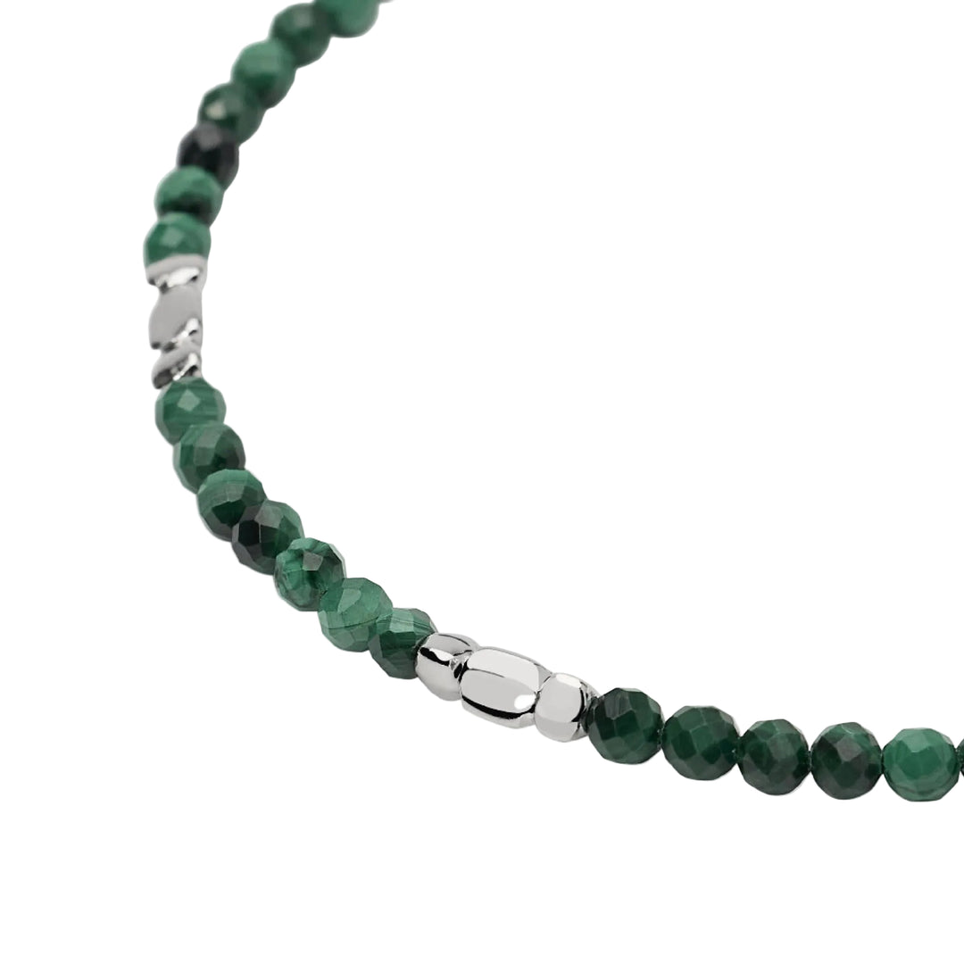 Mabina Bracciale in argento e malachite sintetica 534150