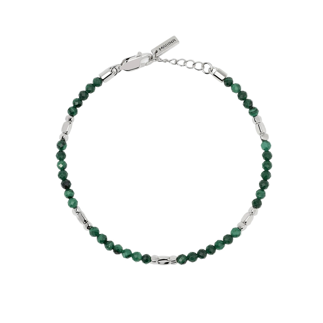 Mabina Bracciale in argento e malachite sintetica 534150