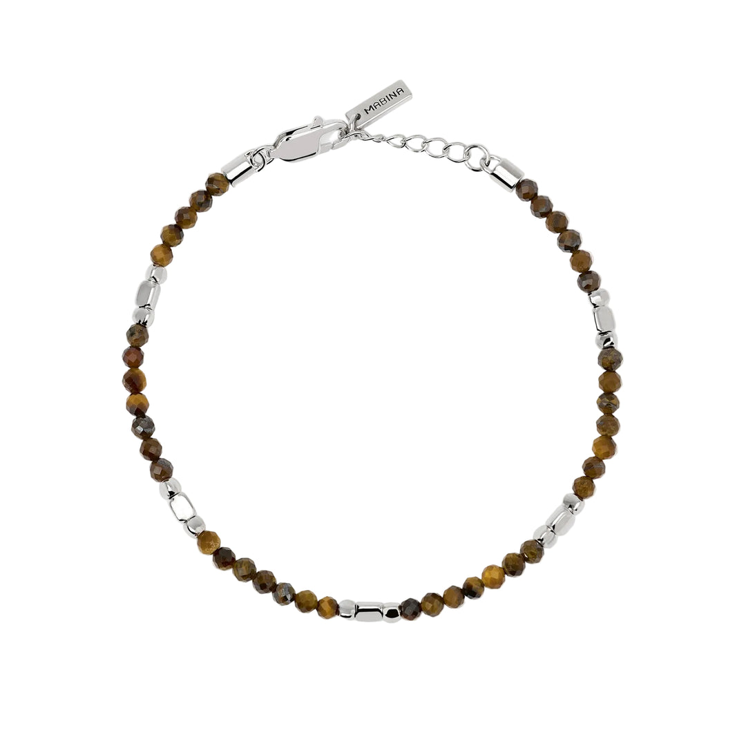 Mabina Bracciale in argento e occhio di tigre 534151